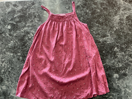 4T Mauve Floral Tank Dress