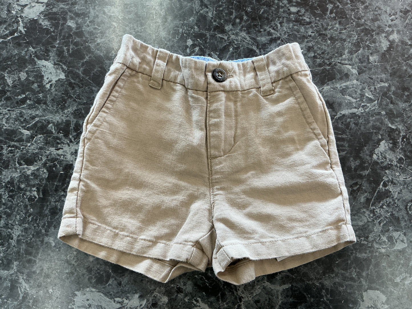 3-6m Janie and Jack Khaki Shorts