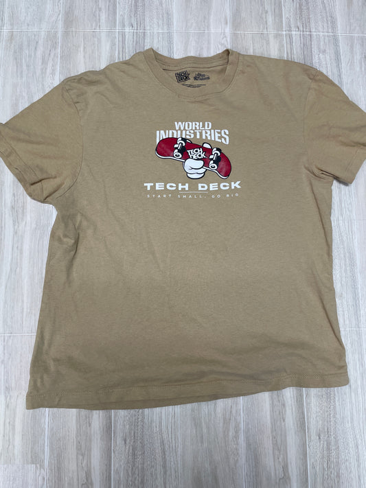 12 Tan Tech Dech Graphic Tee