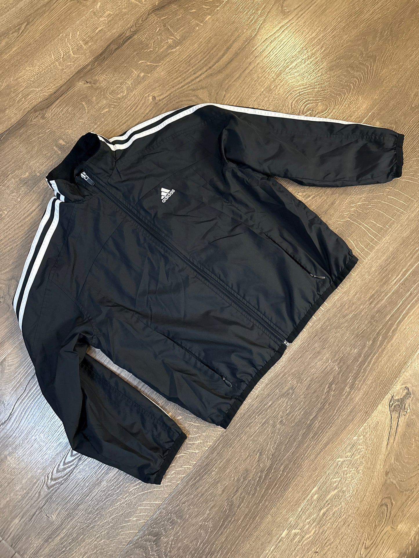 8/10 Adidas Windbreaker Zip Up Jacket