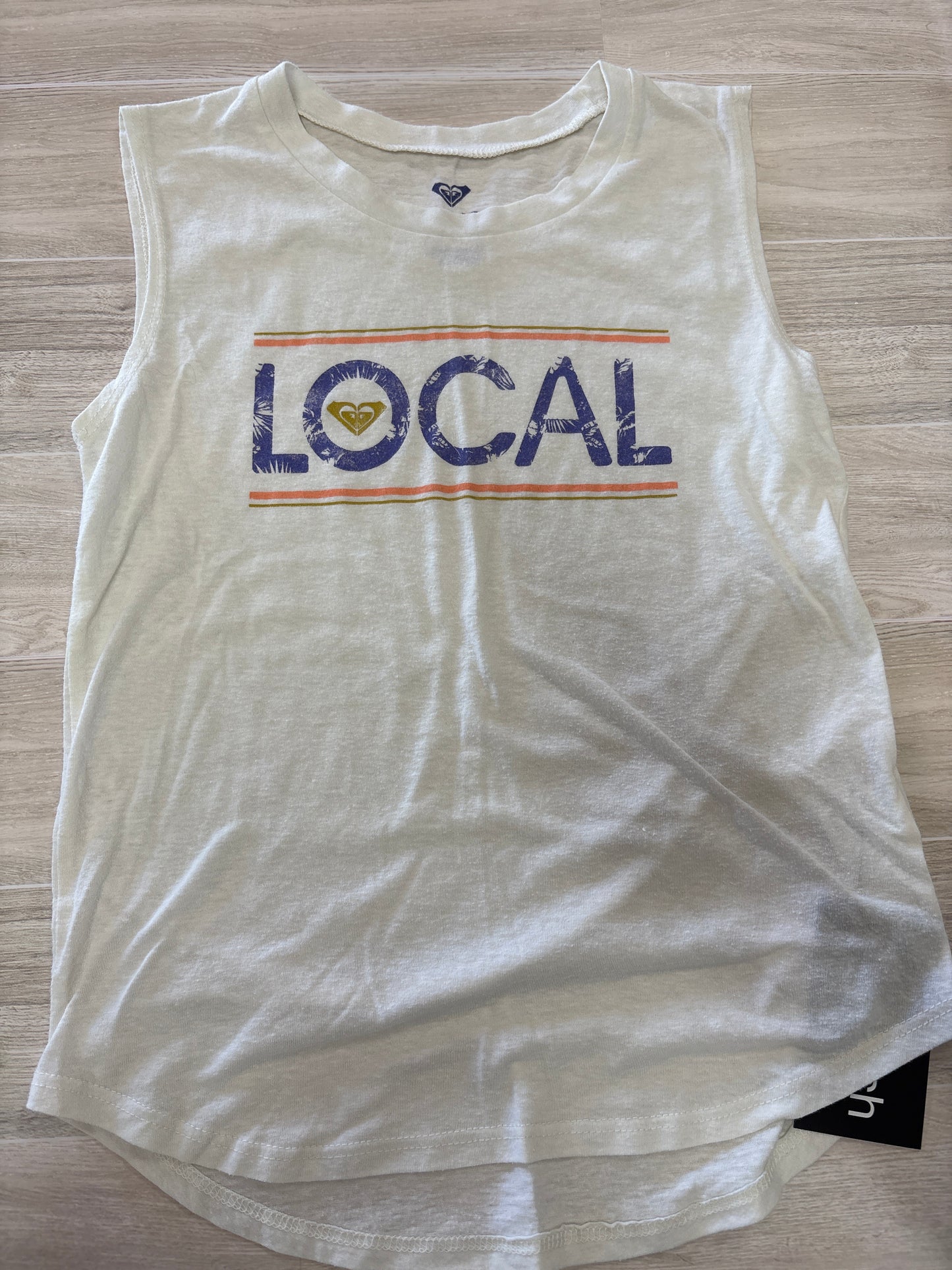 10Y White Local Roxy Tank