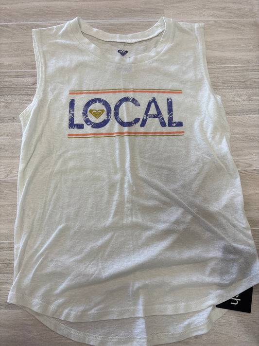 10Y White Local Roxy Tank