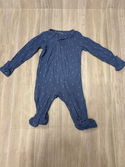 Newborn Blue Dotted Pajama