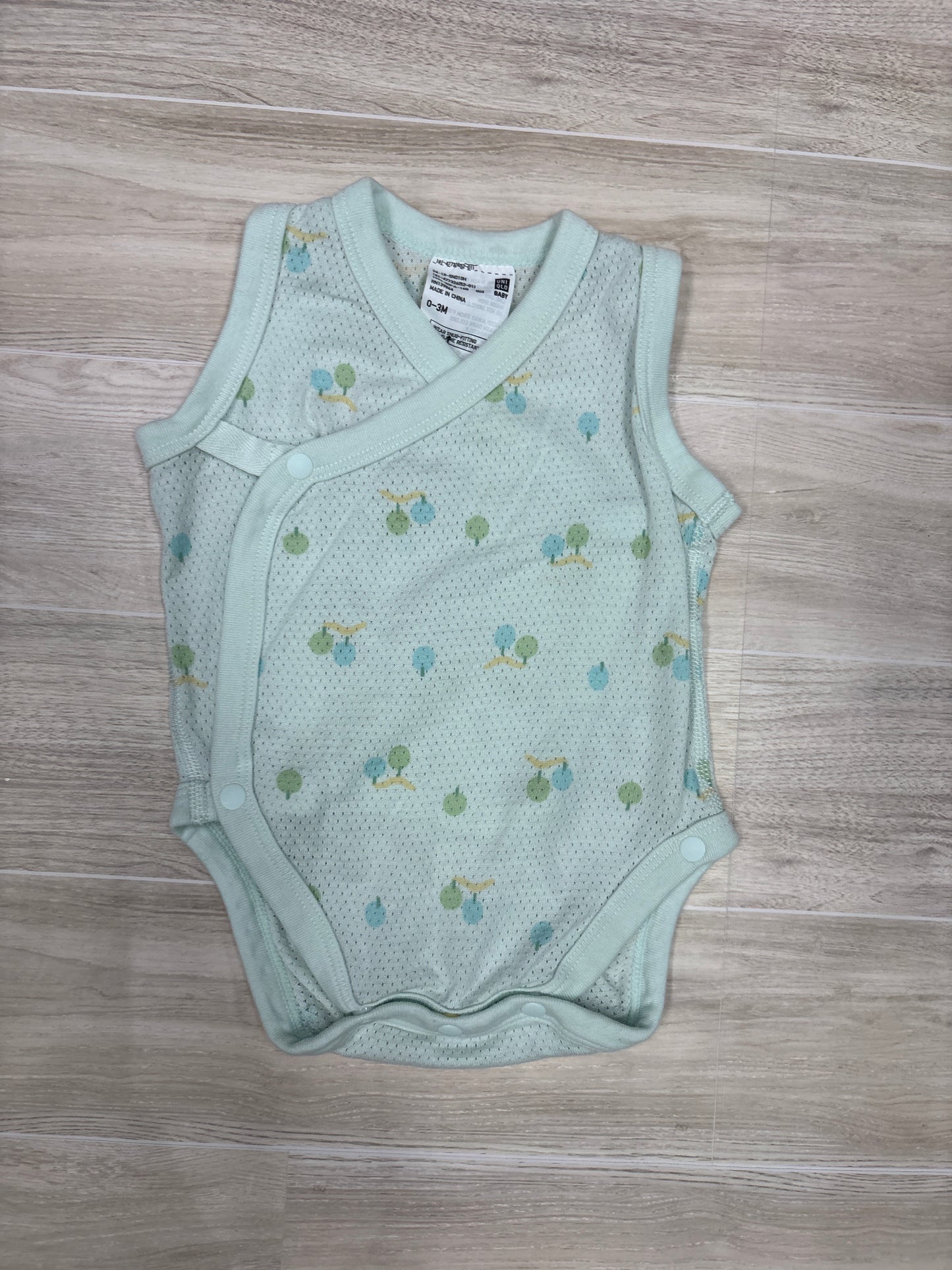0-3m Kimono Tank Breathable Onesie