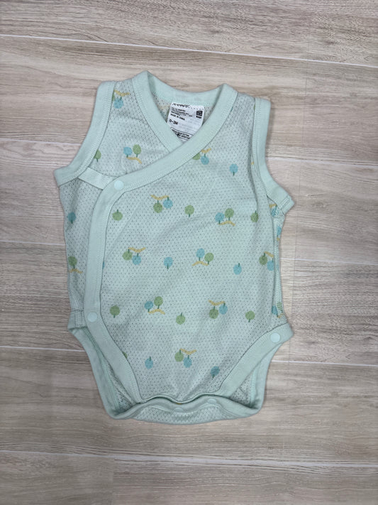 0-3m Kimono Tank Breathable Onesie