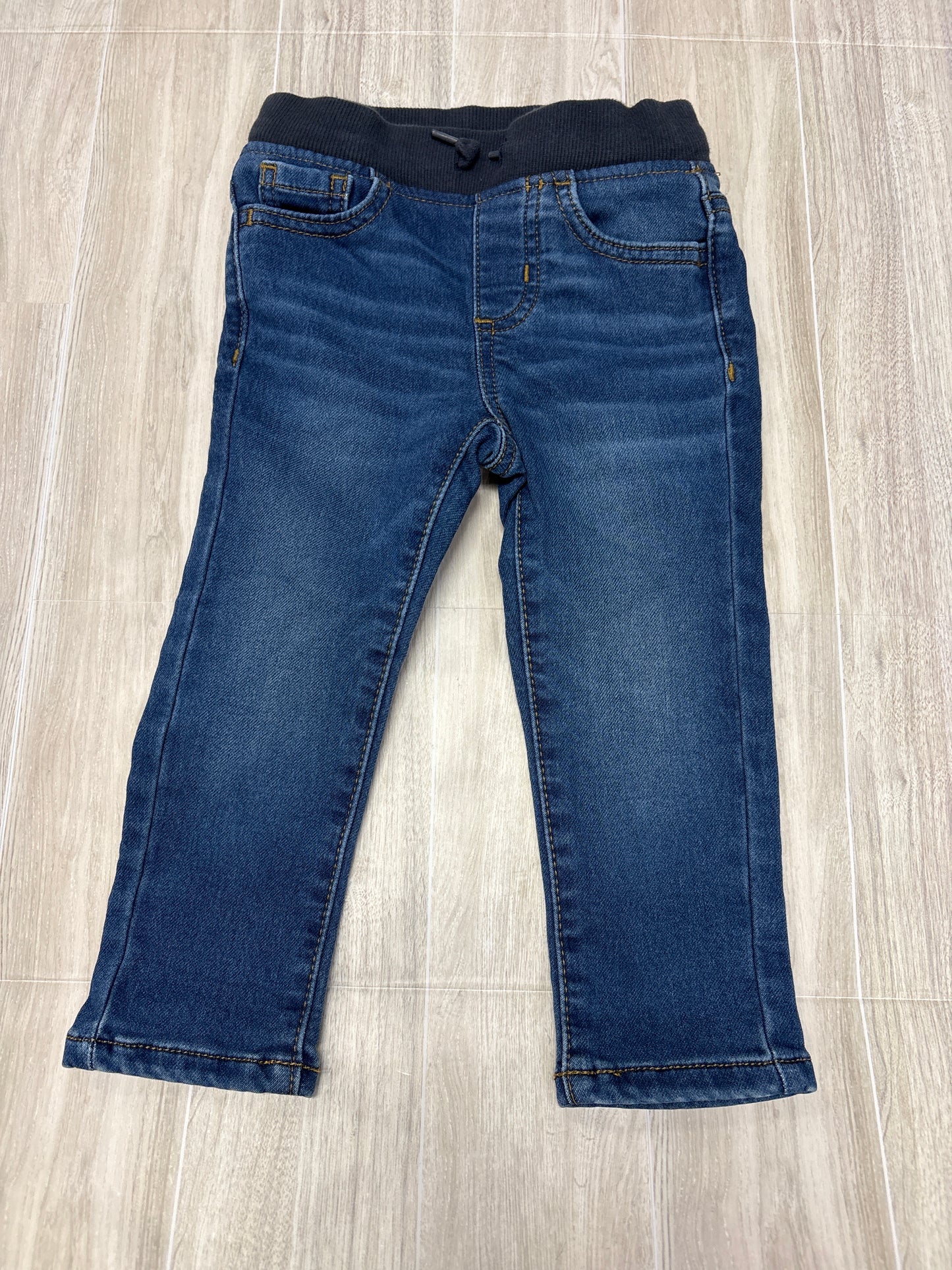 2T Dark Wash Pull On Skinny Jean