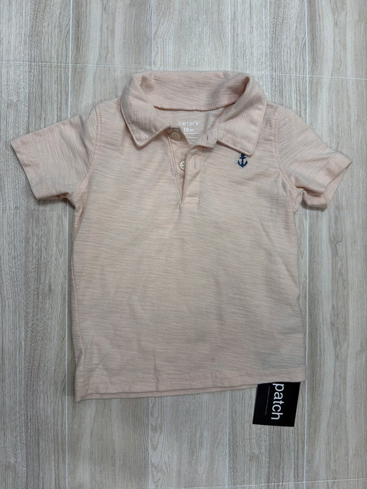 18m Blush Collared Tee