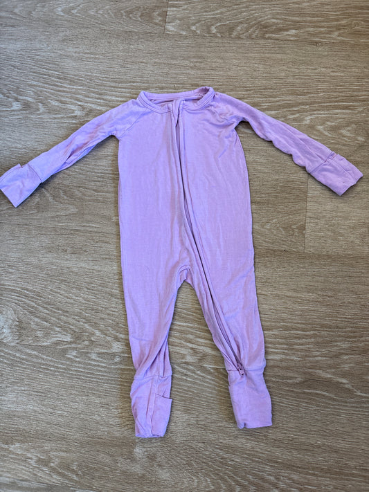 0-3m Little Sleepies Lavender Pajama