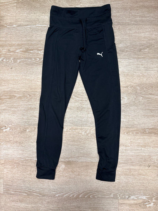 Womens Small Black Puma Joggers