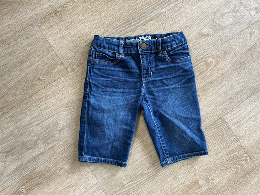7 Gap Dark Wash Bermuda Shorts