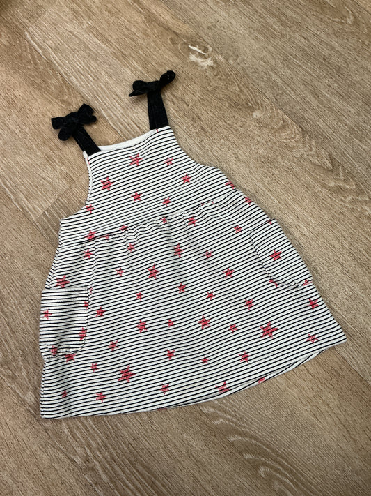 18-24m Zara Stripes and Stars Tank Dress