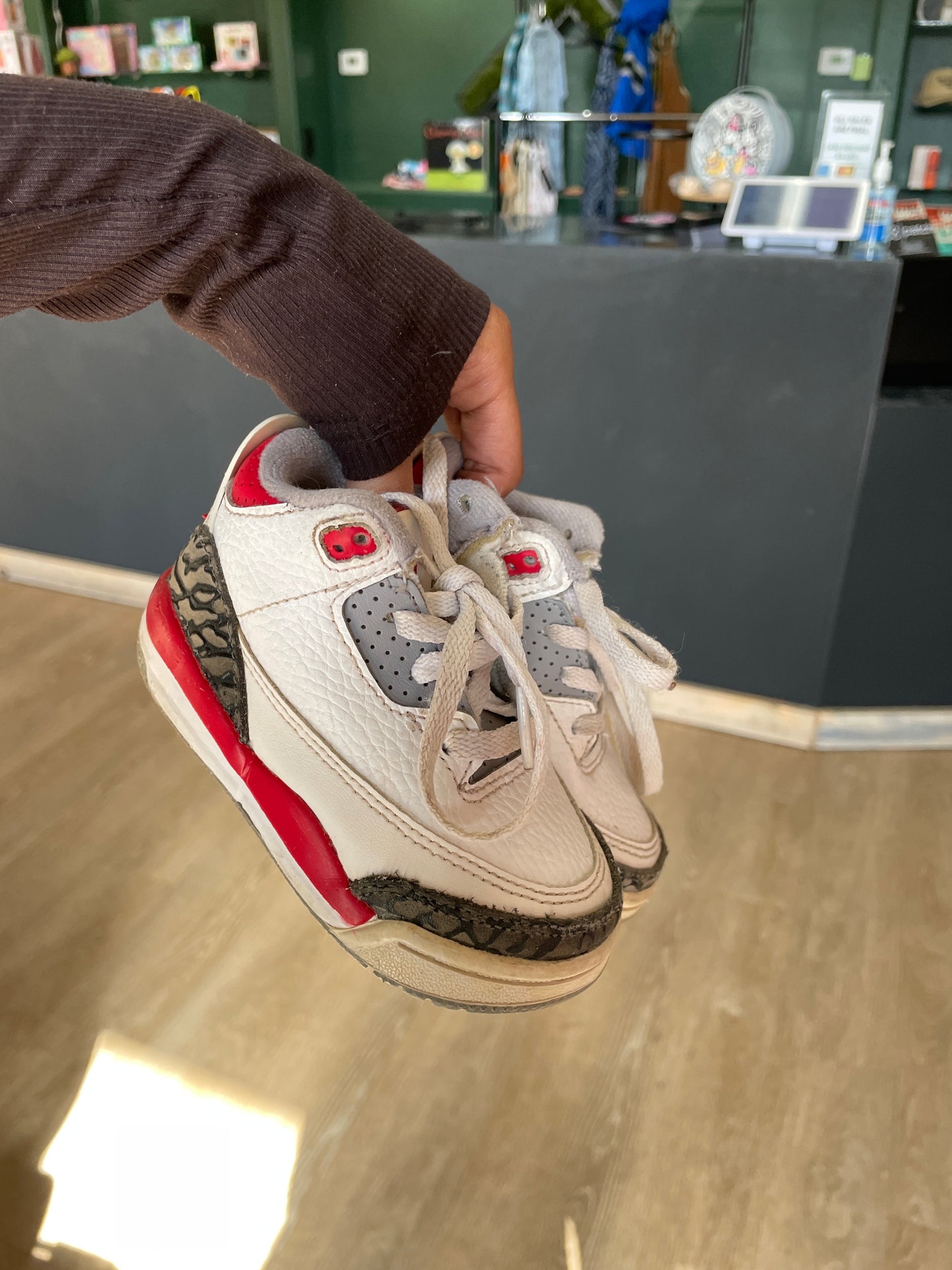 5c Air Jordan 3 Retro White/Cement