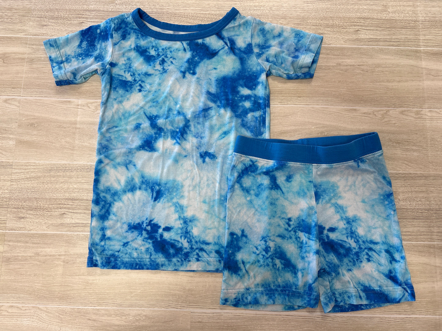 18-24m Blue Tye Dyed 2 Piece Lounge Set
