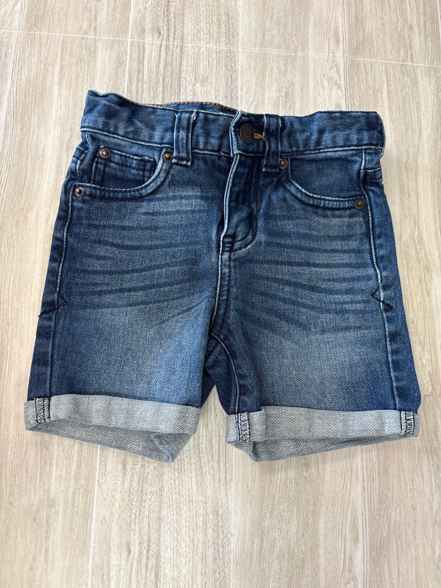 18m Dark Wash Skinny Shorts