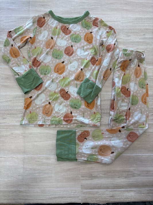 3T Birdie Bean Happy Pumpkin 2 Piece Set