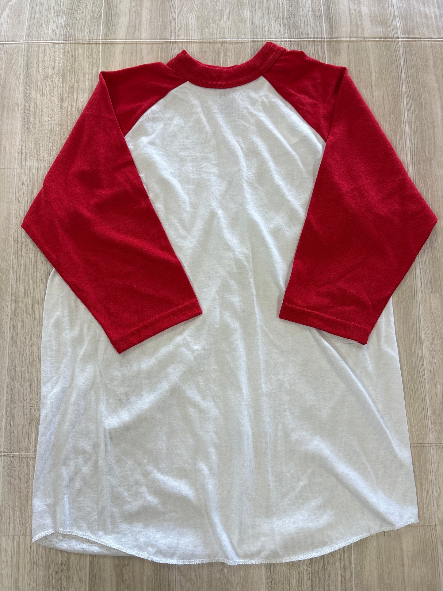 NWT 10/12 Red/White Baseball Style Tee
