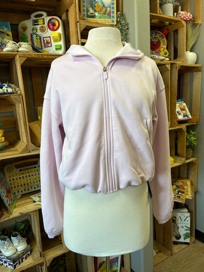 Womens 6 Lululemon Lavender Oversized Scuba Zip Jacket