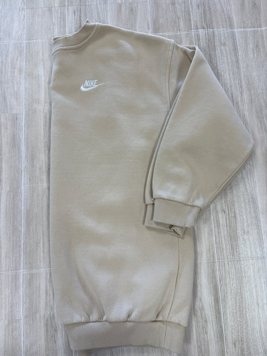 Womens Large Nike Tan Crewneck