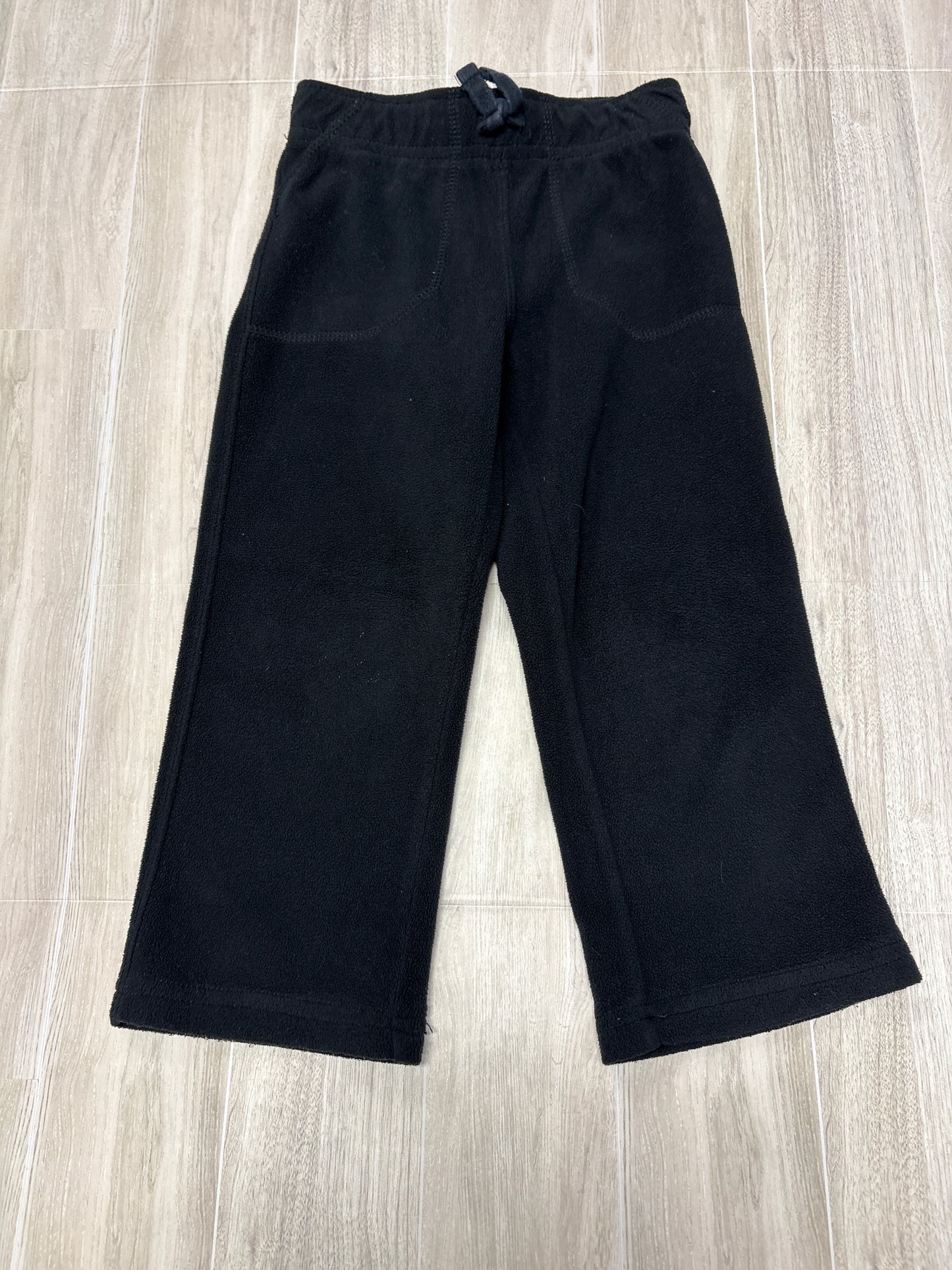 3T Black Wide Leg Sweatpant