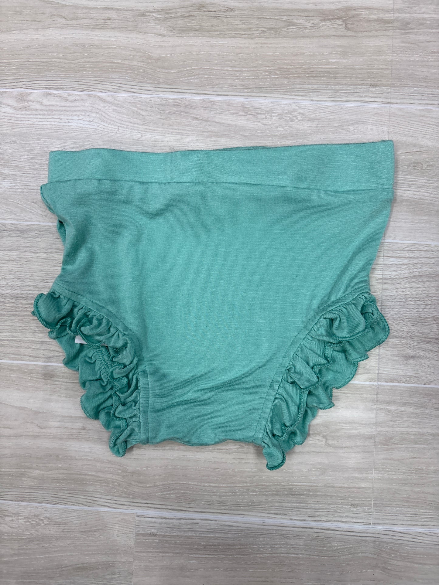 18-24m Mint Ruffle Bloomers