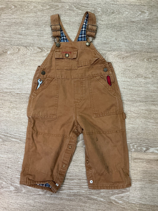 12m VINTAGE OshKosh Tool Design Overalls