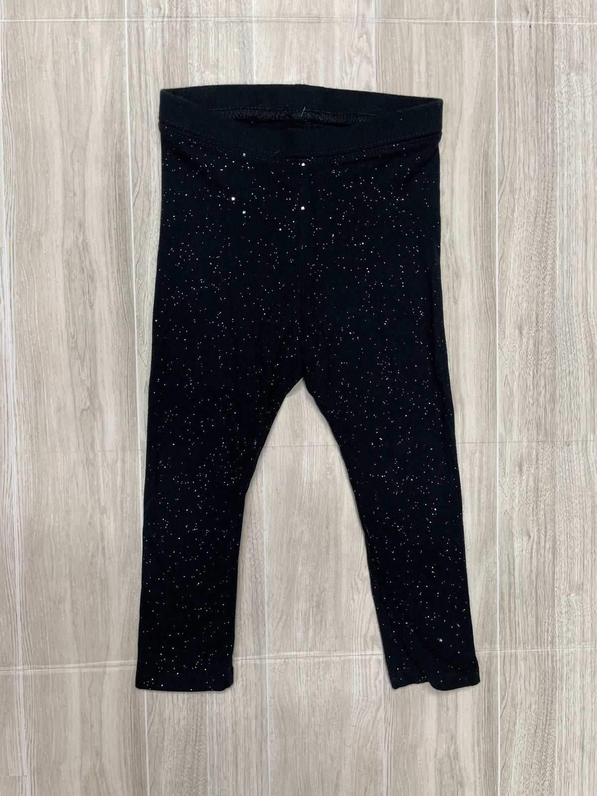 2T Black Sparkle Legging