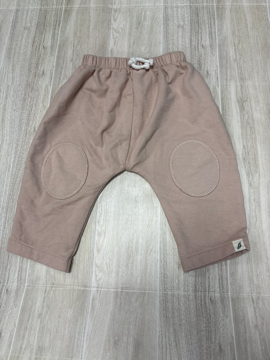 3-6m Organic Pink Harem Joggers