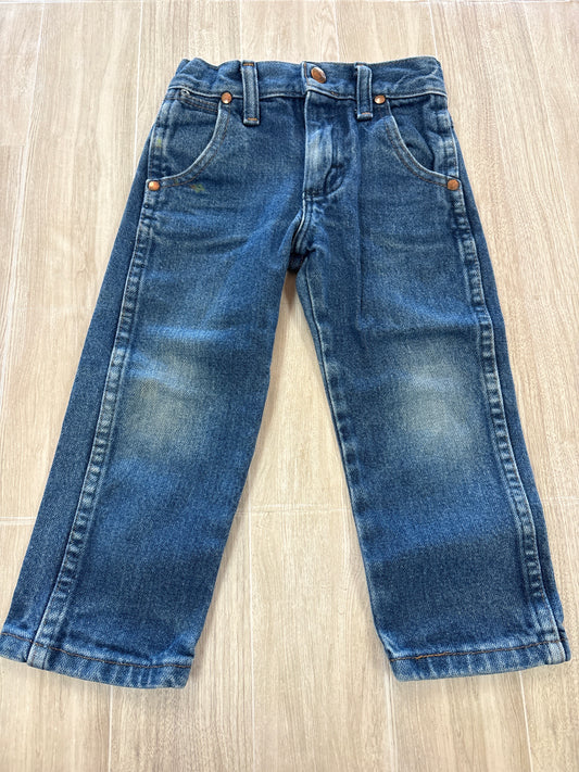 3T Medium Wash Slim Wrangler Denim - Blemish