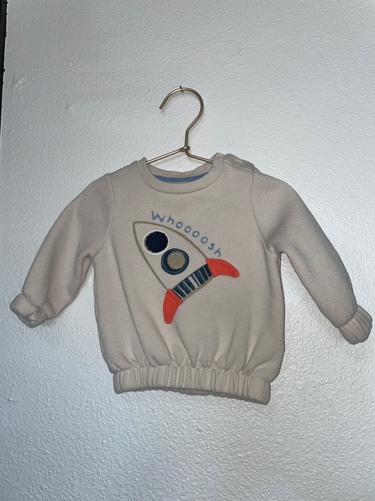 6-9m Primark Rocket Sweatshirt