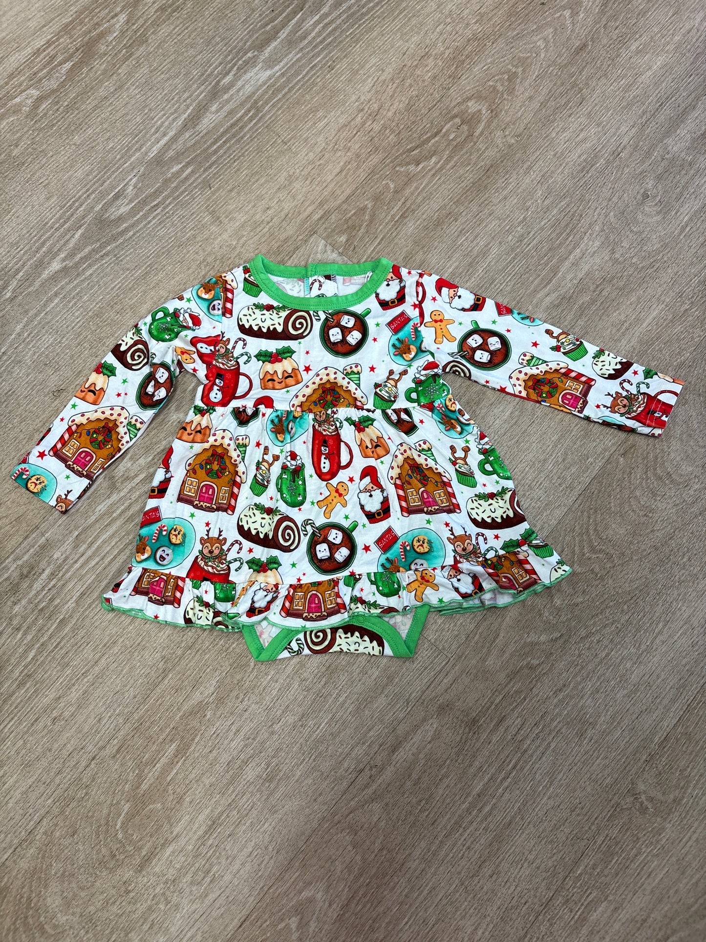 NWT 12-18m Showstoppers Christmas Themed Dress
