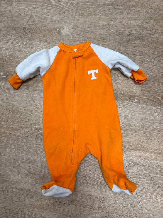 6-9m UT Fleece Romper - University of Tennessee Volunteers