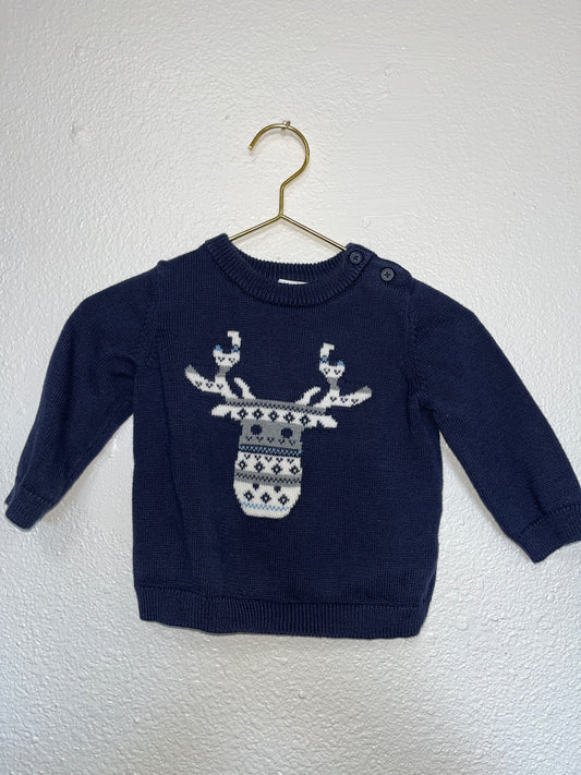 6-12m Reindeer Sweater