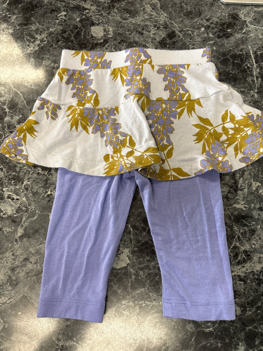18-24m Kate Quinn Purple Trees Skirted Legging