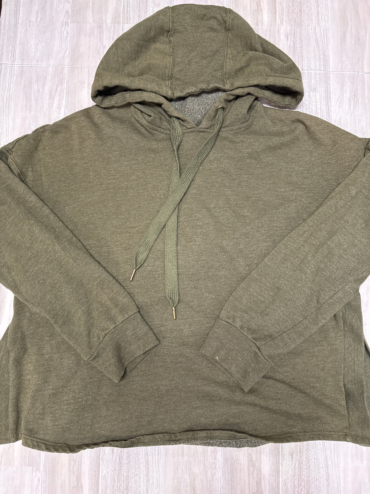 Womens Large Olive Hoodie