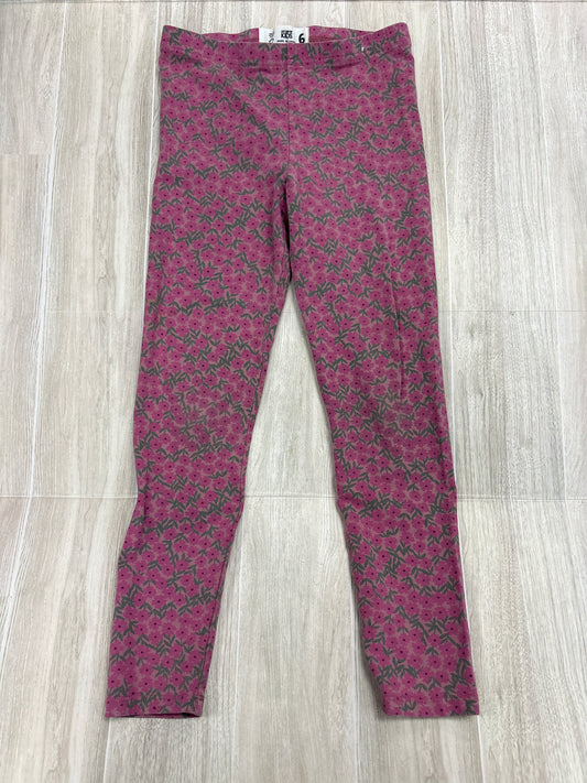 6 Mauve Multi Floral Legging