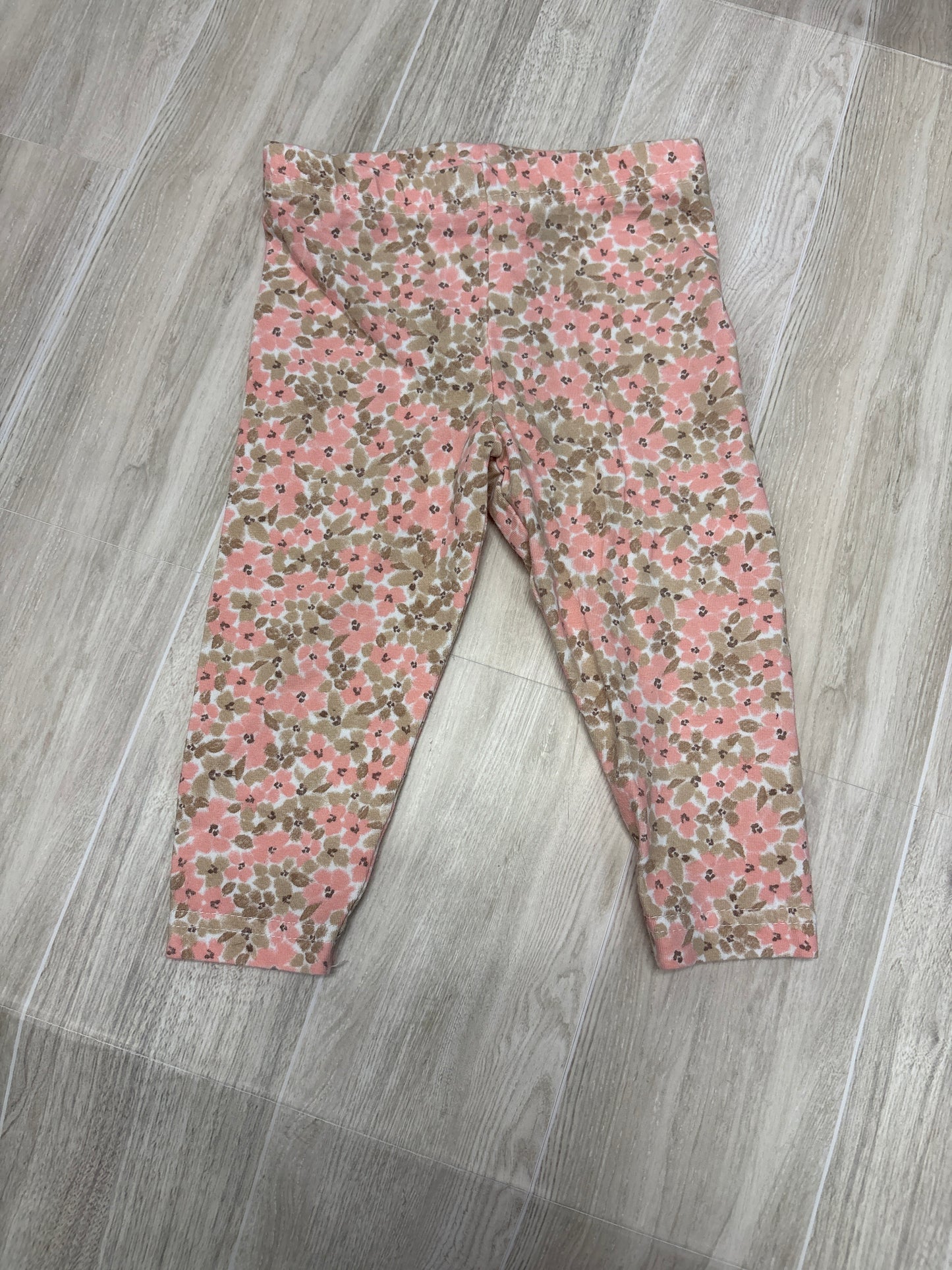 9m Pink/Tan Floral Legging