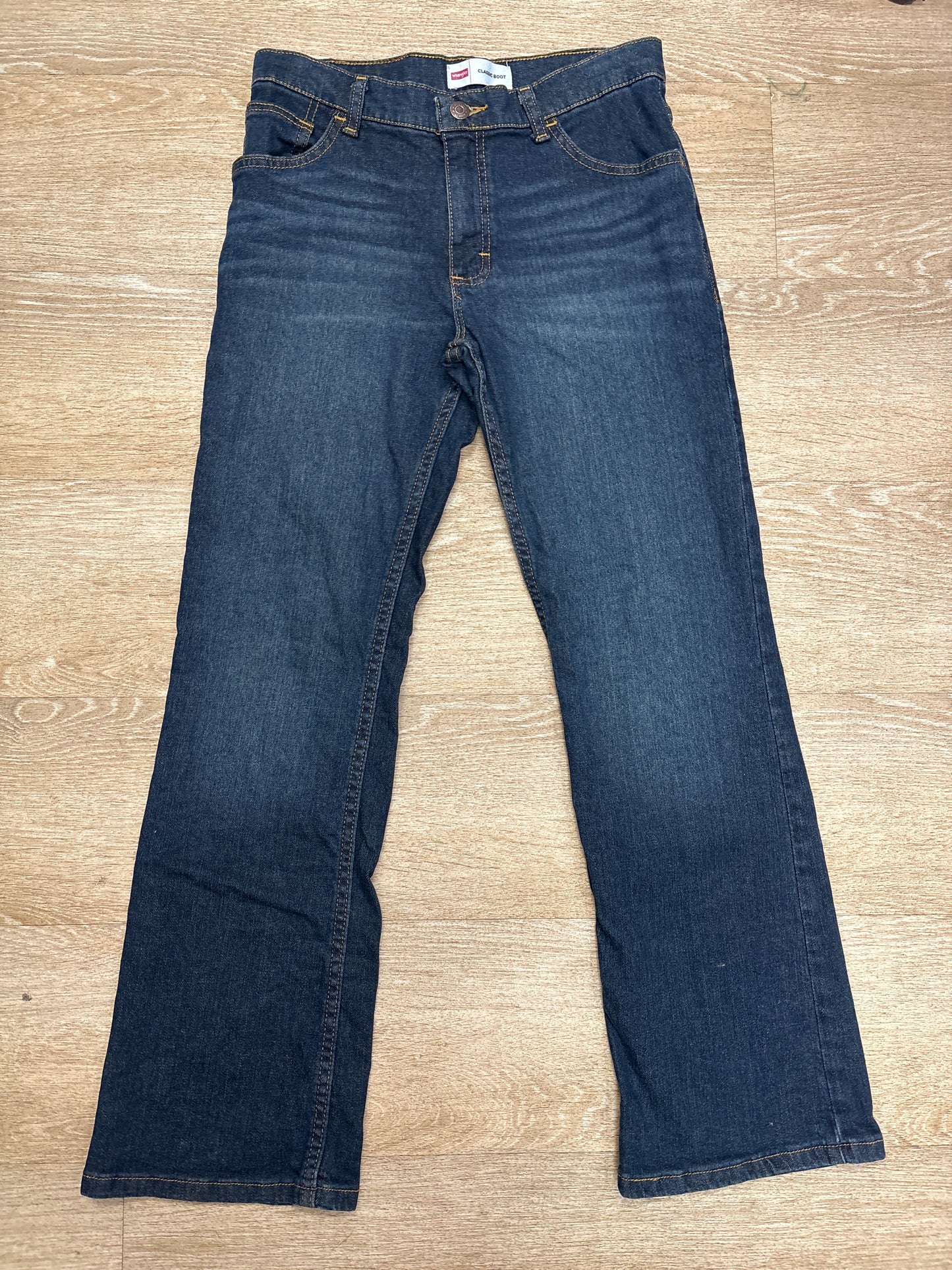 14 Wrangler Regular Denim Pants  - Dark Wash
