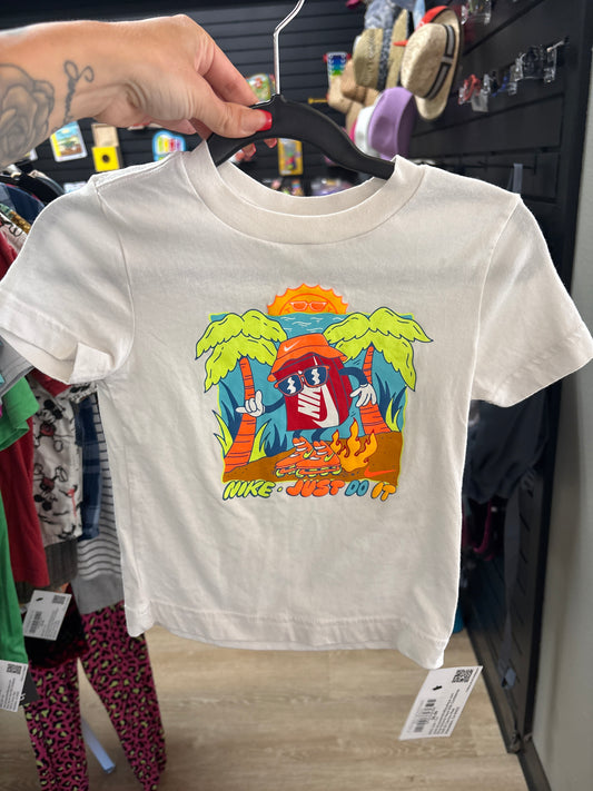 3T Nike Neon Just Do It Graphic Shirt - Blemish