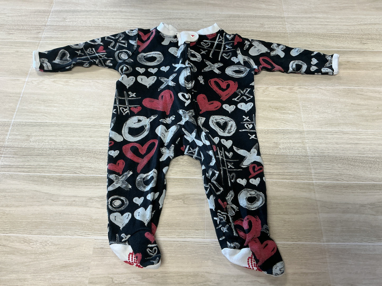 0-3m Burts Bees XOXO Pajama