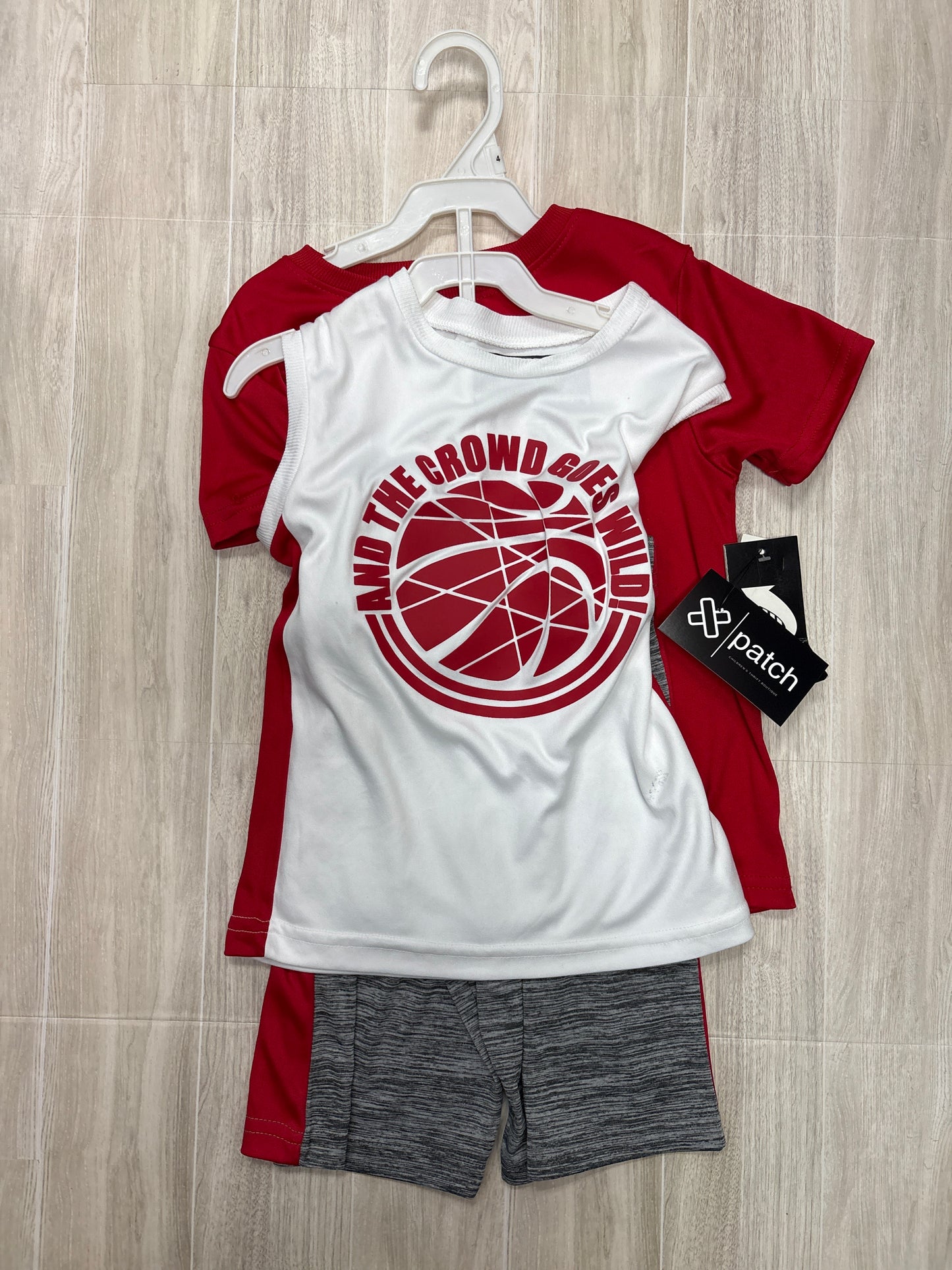 NWT 4T Basketball 23 3 Piece Jersey Set