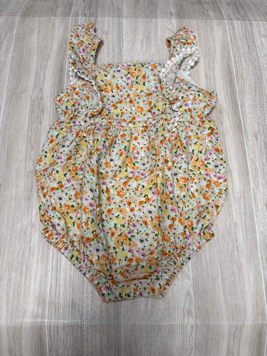 18-24m Spring Floral Tank Bubble Onesie