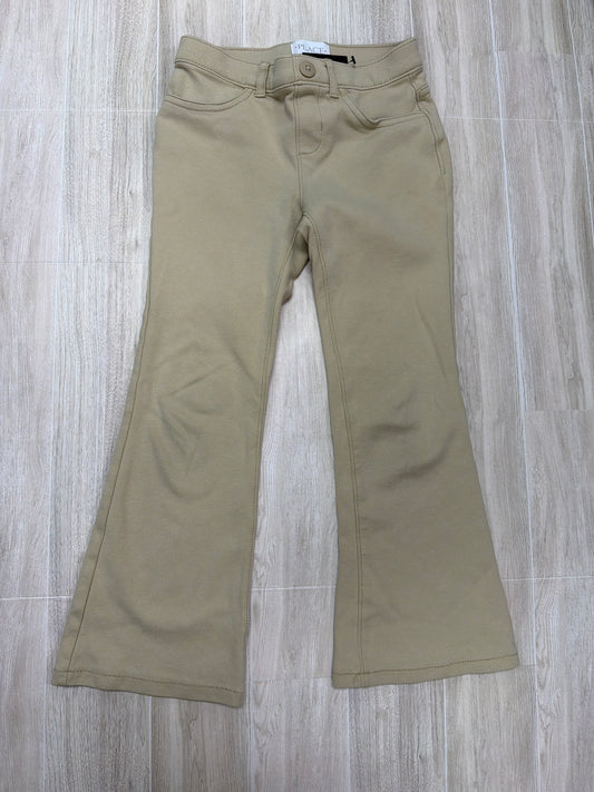 6/7 Khaki Uniform Flare Jegging