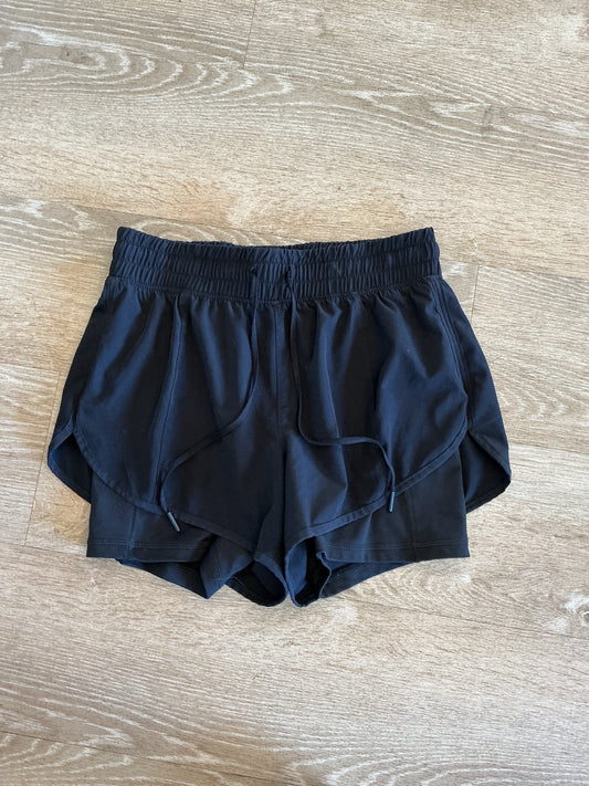 Womens Small Athletic Shorts - Black