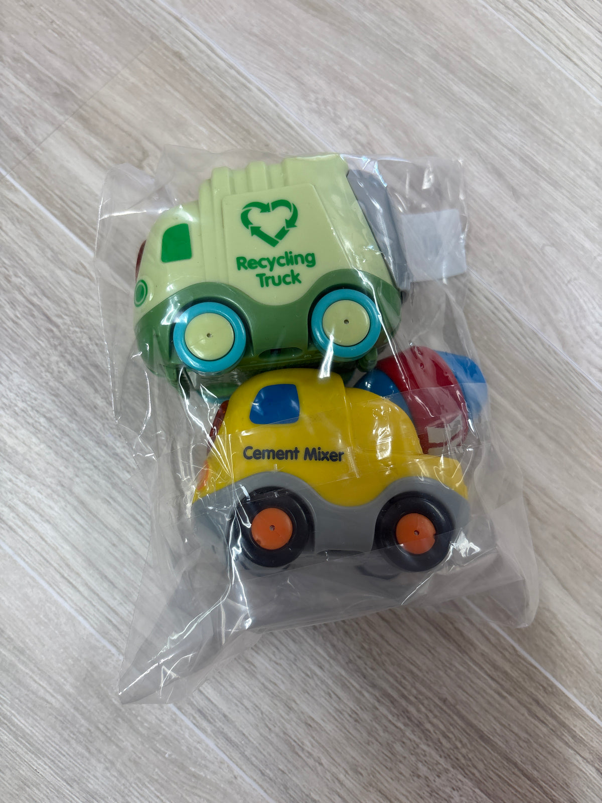 Toy - Toy Car Bundle - Recycle/Cement Mixer