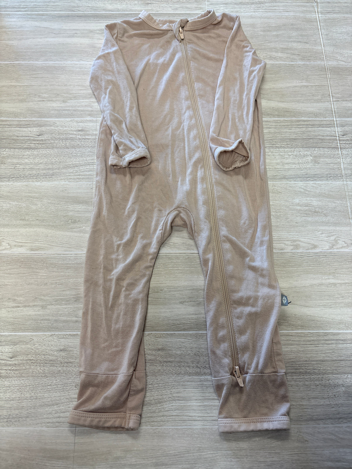 6-12m Kyte Beige Footless Pajama