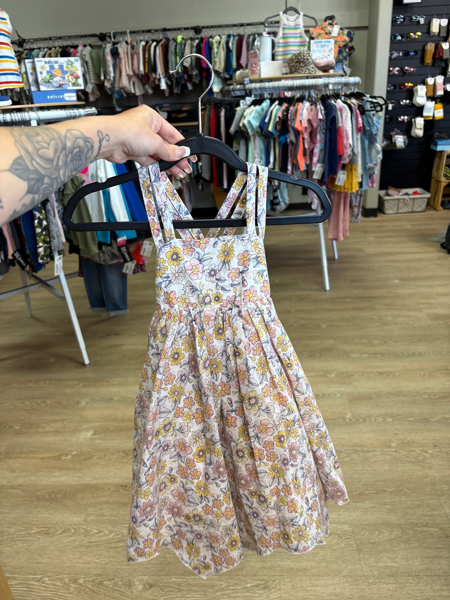 3T Floral Tank Dress