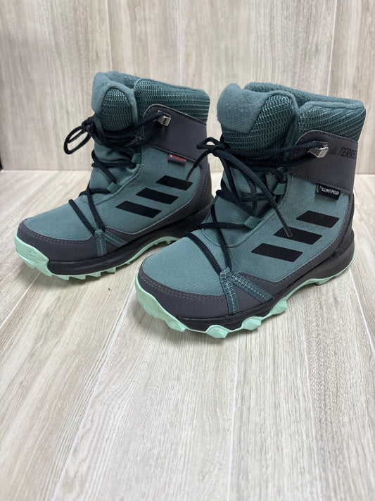 11c Adidas Terrex Clima Proof Teal Hiking Boots