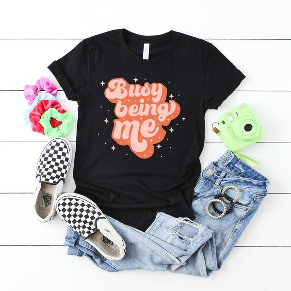 Busy Being Me Youth Short Sleeve Tee