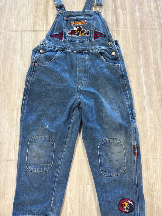 VINTAGE 6 Y2K Hot Wheels Overalls