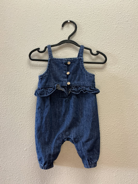 Newborn Denim Tank Jumper